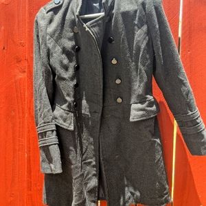 Medium size gray winter coat